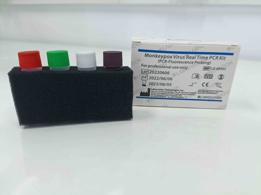 Bộ xét nghiệm PCR Monkeypox thời gian thực Kênh phát hiện FAM Vận chuyển tình trạng đông lạnh