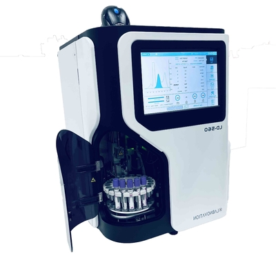 Máy phân tích HbA1c hoàn toàn tự động để kiểm tra Hba1c với bộ thuốc thử 600T