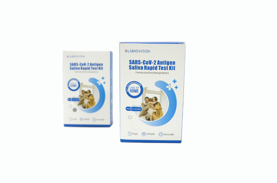 Bộ xét nghiệm tại nhà kháng nguyên nước bọt có độ nhạy cao 15 phút để kiểm tra nhanh SARS CoV 2