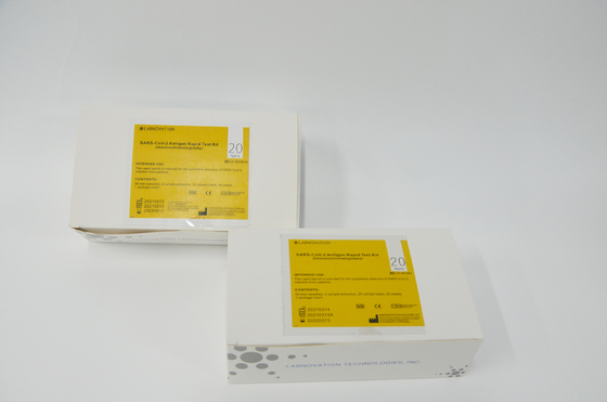 Bộ xét nghiệm nhanh kháng nguyên miếng gạc miệng họng ISO 13485 Bộ xét nghiệm Ag nhanh SARS-CoV-2