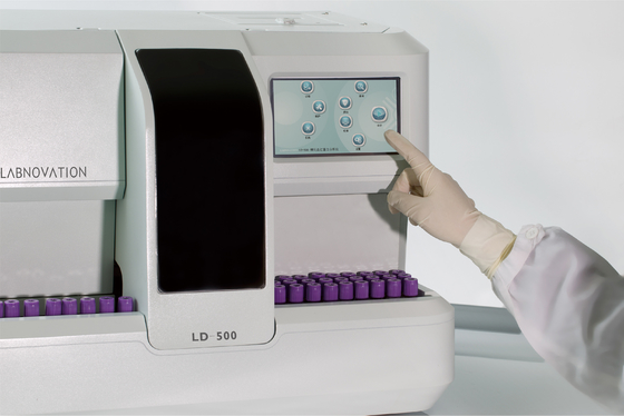 Máy phân tích HbA1c Máy phân tích phát hiện huyết học LD-500 Máy phân tích HbA1c hoàn toàn tự động
