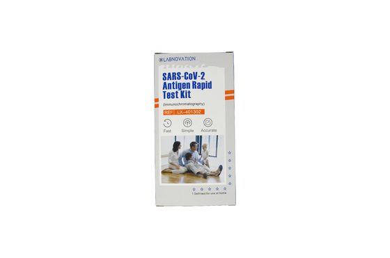 Bộ dụng cụ tự kiểm tra kháng nguyên nhanh chóng ngoáy mũi Độ chính xác 99,30% cho SARS-CoV-2
