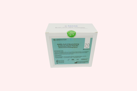 Bộ xét nghiệm kháng thể trung hòa COVID-19 20PCS để sử dụng chuyên nghiệp