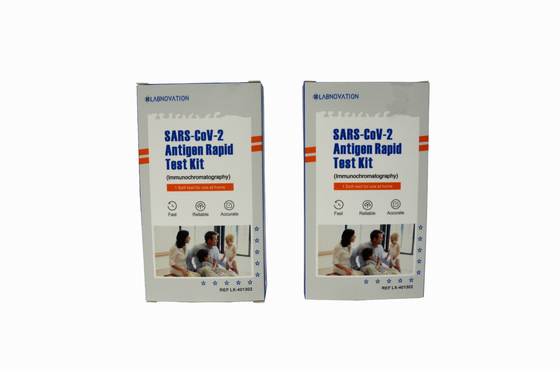 Labnovation Bộ xét nghiệm nhanh kháng nguyên SARS CoV 2 Mẫu mũi để tự kiểm tra