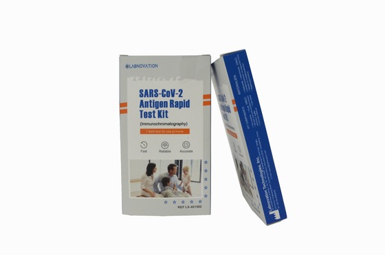 Bộ tự kiểm tra kháng nguyên đóng gói đơn phát hiện SARS-CoV-2 Nucleocapsid CE được chứng nhận
