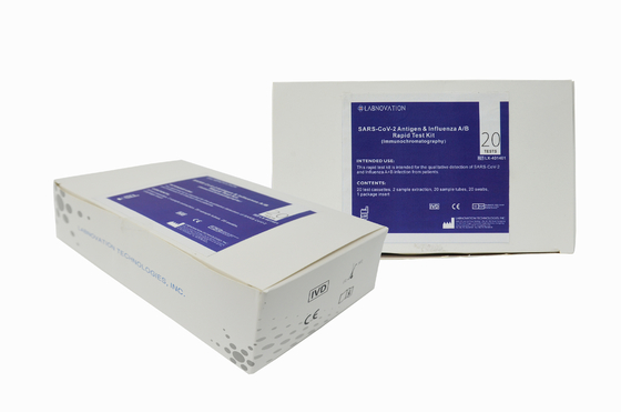 Bộ xét nghiệm nhanh toàn diện kháng nguyên và cúm A / B Bộ xét nghiệm nhanh độ nhạy 90%