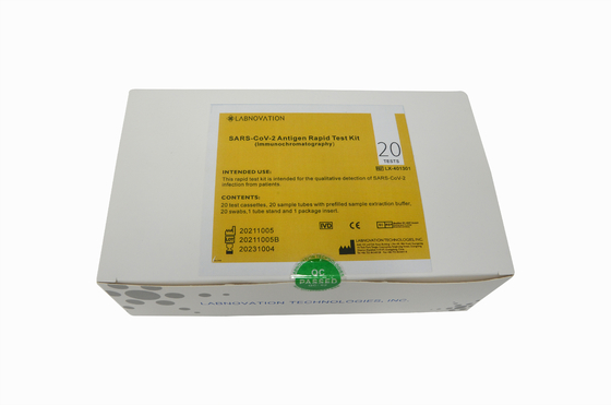 Thử nghiệm nhanh kháng nguyên SARS-CoV-2 tăm bông ngoáy mũi họng Thử nghiệm ngoáy họng 15 phút