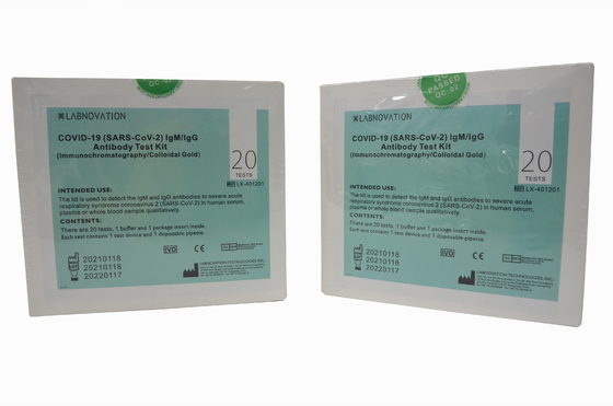 Bộ xét nghiệm nhanh kháng thể SARS-CoV-2 IgG / IgM Vận hành đơn giản, độ chính xác cao
