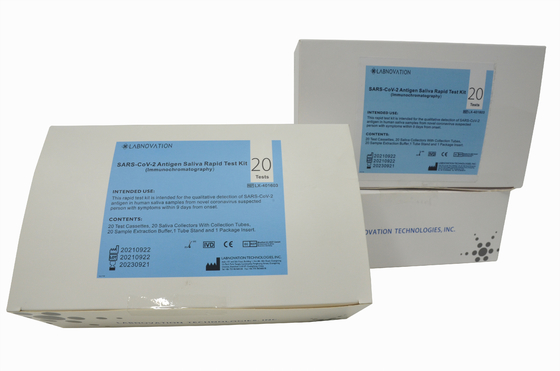 Bộ kiểm tra kháng nguyên nước bọt KKM tiết kiệm thời gian ISO9001 cho trường học