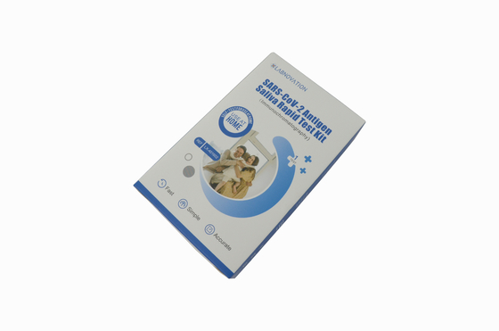 Thử nghiệm nhanh IVD Bộ tự kiểm tra nước bọt Đóng gói đơn Thao tác dễ dàng