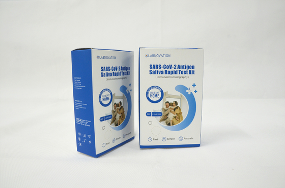 Labnovation Bộ dụng cụ tự kiểm tra nước bọt SARS CoV 2 Tự kiểm tra kháng nguyên Đóng gói đơn