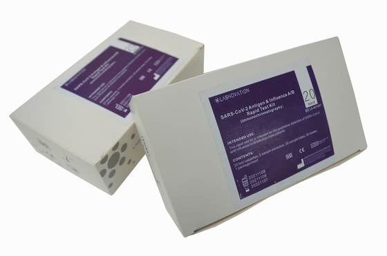 Bộ xét nghiệm A &amp; B cho kháng nguyên CoV-19 Bộ xét nghiệm Cúm A và B có độ đặc hiệu cao 90%