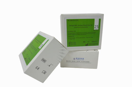 Bộ xét nghiệm nhanh Cassette Dengue NS1 Bộ chẩn đoán kháng nguyên huyết tương Huyết thanh toàn phần
