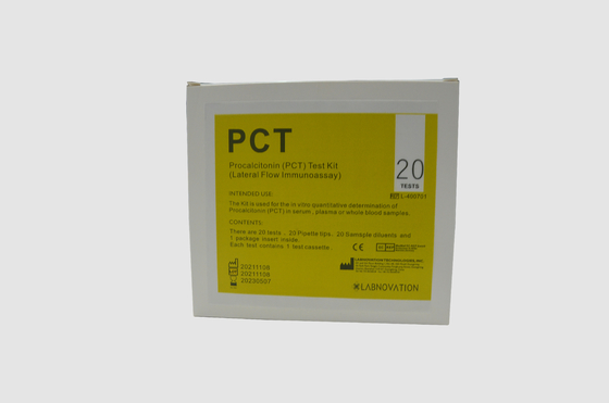 Xét nghiệm miễn dịch dòng bên IVD Xét nghiệm POCT KIt PCT Bộ xét nghiệm Procalcitonin