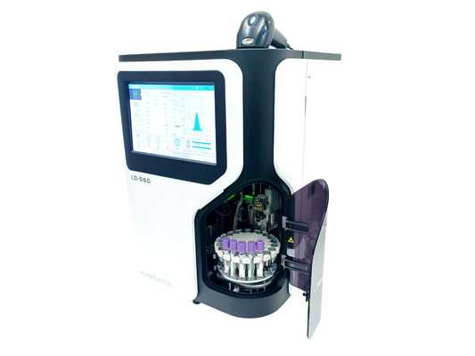 Máy phân tích HbA1c LD-560 Labnovation Máy phân tích tự động hoàn toàn mới nhất Phương pháp HPLC IFCC &amp; NGSP Máy phân tích HbA1c được chứng nhận