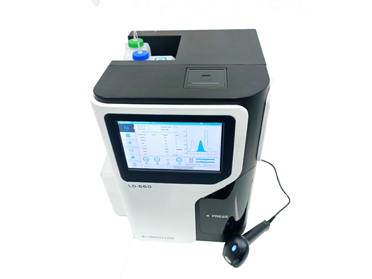 Máy phân tích HbA1c Máy phân tích tự động hoàn toàn LD-560 để kiểm tra HbA1c Máy phân tích phương pháp HPLC được chứng nhận kép CV