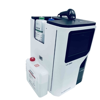 Màn hình LCD Thiết bị kiểm tra HbA1c Màu sắc sắc ký lỏng hiệu suất cao