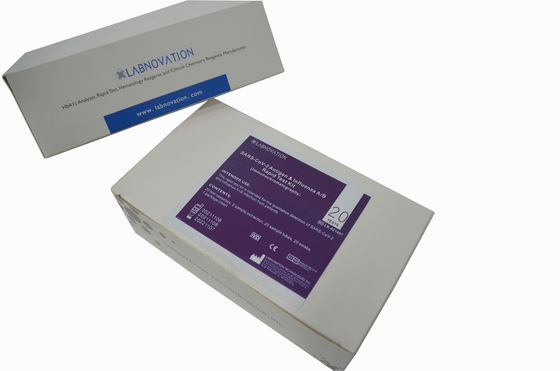 chất lượng  Professional CoV-19 Antigen Influenza AB Test Kit 20 Tests nhà máy sản xuất