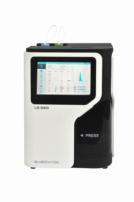 Máy phân tích HbA1c Phương pháp HPLC chính xác cao Máy phân tích tự động chẩn đoán HbA1c một bước chính xác
