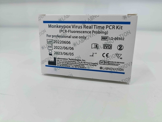 Bộ xét nghiệm nhanh PCR virus đậu mùa Thời gian thực cho các mẫu dịch tiết thương tổn huyết thanh người