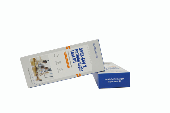 ISO9001 Bộ kiểm tra nhanh kháng nguyên Cov 2 cho kết quả sau 15 phút kiểm tra ghi nhãn