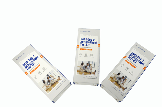 ISO9001 Bộ kiểm tra nhanh kháng nguyên Cov 2 cho kết quả sau 15 phút kiểm tra ghi nhãn