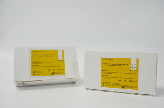Thiết bị kiểm tra nhanh ISO9001 Bộ phát hiện kháng nguyên SARS-CoV-2 mũi họng