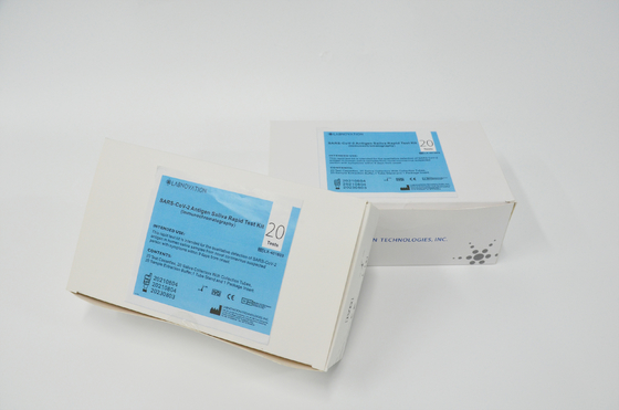 Bộ kiểm tra kháng nguyên nước bọt CE MSDS SARS-CoV-2 Bộ kiểm tra nghệ thuật có độ chính xác cao