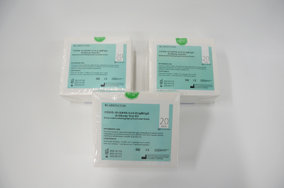 20PCS Bộ xét nghiệm nhanh kháng thể SARS-CoV-2 Sắc ký miễn dịch