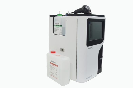 90 giây Máy phân tích xét nghiệm HbA1c 420nm đầy đủ Thiết bị huyết học mô-đun đầy đủ
