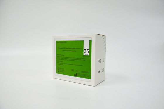 Độ chính xác 95% Bộ xét nghiệm kháng nguyên White Dengue NS1 Xét nghiệm miễn dịch sắc ký nhanh