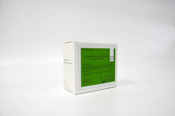 Độ chính xác 95% Bộ xét nghiệm kháng nguyên White Dengue NS1 Xét nghiệm miễn dịch sắc ký nhanh