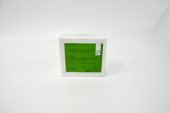 Độ chính xác 95% Bộ xét nghiệm kháng nguyên White Dengue NS1 Xét nghiệm miễn dịch sắc ký nhanh