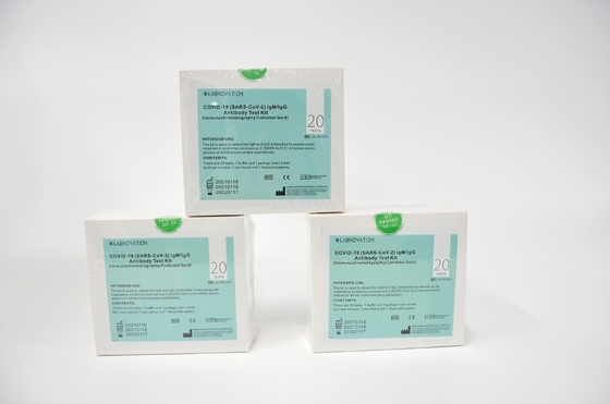 Bộ dụng cụ kiểm tra nhanh kháng thể kháng thể cấp tính Độ chính xác 95%