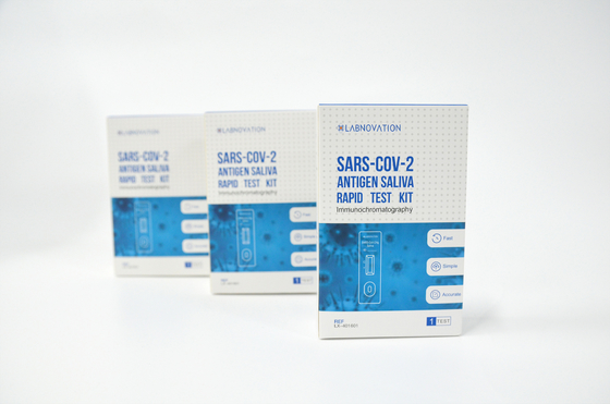 Độ chính xác 95% Bộ xét nghiệm nước bọt kháng nguyên COVID-19 RTK Một bước Vận hành
