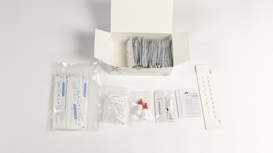 20PCS CoV-19 Bộ xét nghiệm kháng nguyên cúm AB để phát hiện định tính
