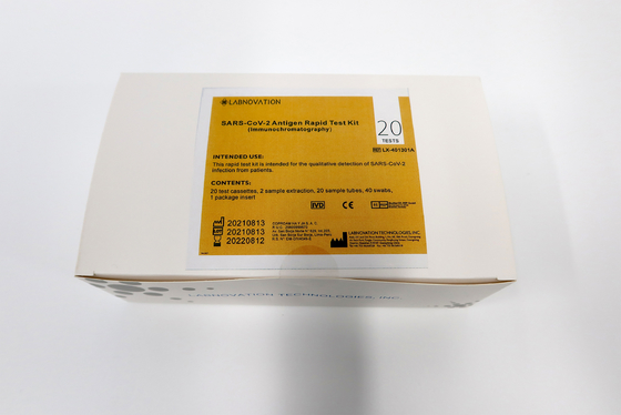 Labnovation Bộ xét nghiệm nhanh kháng nguyên SARS-CoV-2 Phát hiện định tính Một bước