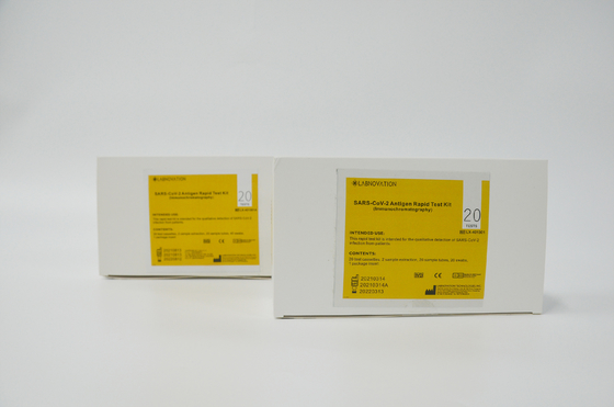 Bộ xét nghiệm nhanh kháng nguyên miếng gạc miệng họng ISO 13485 Bộ xét nghiệm Ag nhanh SARS-CoV-2