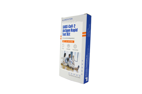 Bộ kiểm tra nhanh kháng nguyên chính xác 95% SARS-CoV-2 với dòng C T mạnh