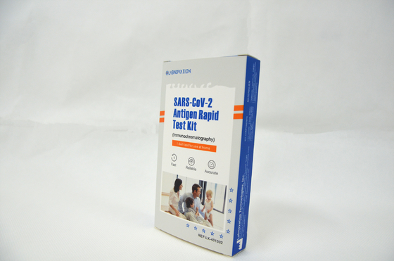 Bộ xét nghiệm tự kiểm tra kháng nguyên SARS-CoV-2 ISO13485 được chứng nhận Bộ xét nghiệm chẩn đoán kháng nguyên nhanh chóng