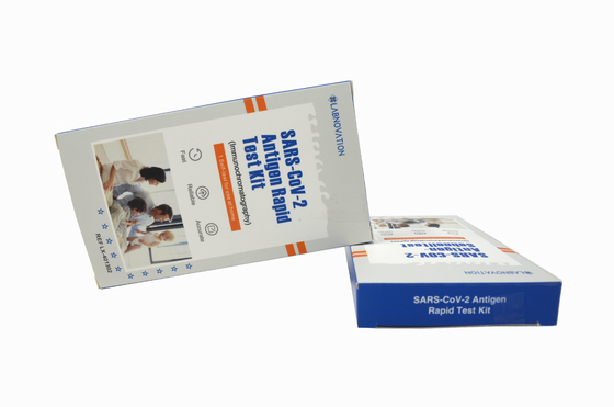 Bộ kiểm tra tự kiểm tra kháng nguyên chẩn đoán nhanh 99,17% Bộ kiểm tra bằng nhựa COV 19 độ chính xác