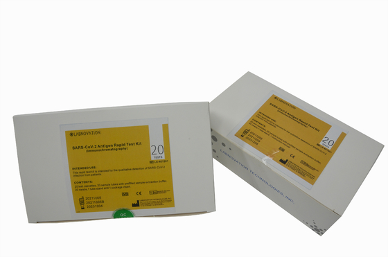 Thử nghiệm nhanh kháng nguyên SARS-CoV-2 tăm bông ngoáy mũi họng Thử nghiệm ngoáy họng 15 phút