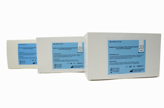 Labnovation Cassette Bộ xét nghiệm nhanh kháng nguyên nước bọt Độ chính xác 98,02%