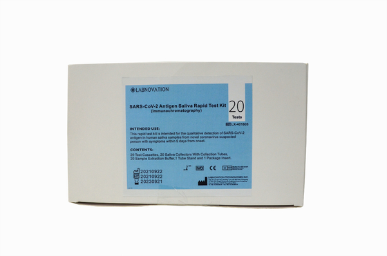 Bộ xét nghiệm kháng nguyên nhanh CE MSDS Bộ xét nghiệm RTK nước bọt Độ đặc hiệu 99%
