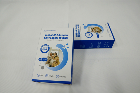 Bộ xét nghiệm tự kiểm tra nước bọt nhanh Bộ kiểm tra kháng nguyên SARS-CoV-2 Chứng nhận ISO13485