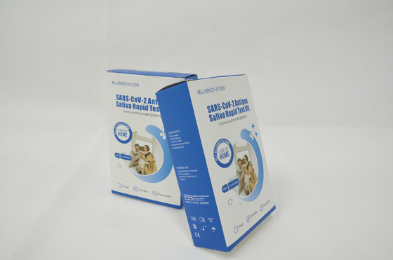 Bộ xét nghiệm tự kiểm tra nước bọt nhanh Bộ kiểm tra kháng nguyên SARS-CoV-2 Chứng nhận ISO13485