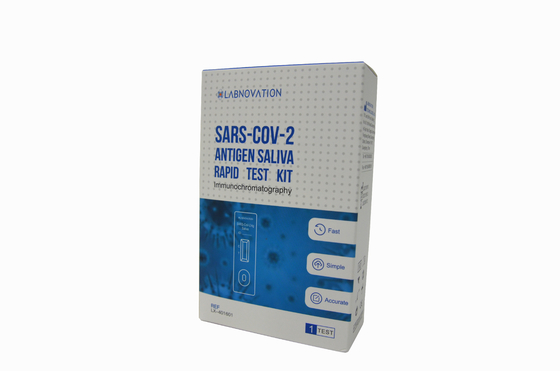 Thiết bị kiểm tra nhanh kháng nguyên di động ISO Cov-19 Bộ xét nghiệm nước bọt được KKM phê duyệt