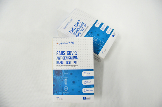 ISO 13485 Bộ xét nghiệm nhanh kháng nguyên SARS-CoV-2 Nước bọt Phổ dụng