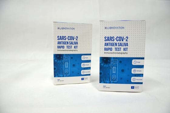 Bộ xét nghiệm kháng nguyên nước bọt RTK 1 chuyên nghiệp Cov-19 Độ đặc hiệu cao