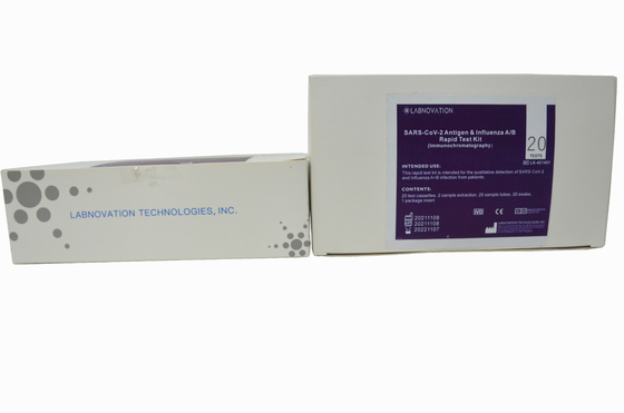 Bộ xét nghiệm dịch cúm nhanh Oropharyngeal Swab Bộ dụng cụ xét nghiệm kháng nguyên cúm A &amp; B